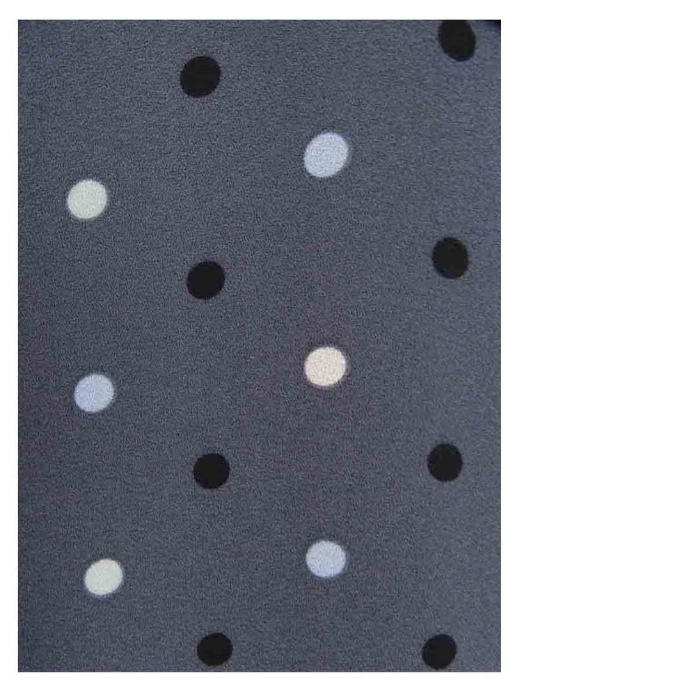Anne Klein Women's Dot-Print Peter-Pan-Collar Blouse - Black Forest/Peacock - Picture 3 of 3